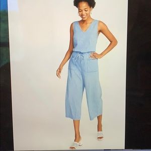 Chambray jumpsuit